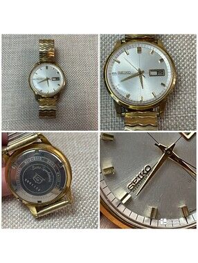 Seiko Weekdater Sportsmatic 5 Watch 6619-8010 Automatic !!!! Running !!
